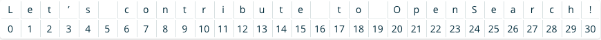 Query string with indexes